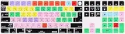 XSKN AVID Pro Tools EU US Common Version Silicone Keyboard Cover Skin for 2020-2023 Apple Magic Keyboard with Touch ID and Numeric Keypad A2520 (Left 3 Keys Not Suite for 2024 New One Model)