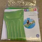 Intex Inflatable Floating Pool Lounge Raft Air Mattress Floating Mat Green