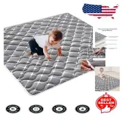 Compact Foldable Baby Play Mat 59x59 - Washable, Non-Toxic, Safe for Baby