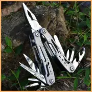 14 in 1 Multifunction Stainless Steel Pocket Knife Pliers Folding Pliers Mini