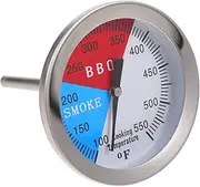 SEWOART BBQ Oven Thermometer Bimetallic Temperature Gauge for Precise Cooking Easy to Read Scale for Grilling and Baking Durable and