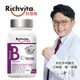 Richvita利捷維 有酵維生素B群+鐵錠 60錠/瓶 維他命B 玫瑰果 C E 酵素 現貨 蝦皮直送