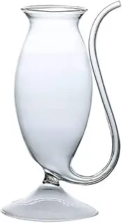 Mug Coffee Cup Tea Cup,Transparent Glass Juice Cup,Creative Personality Beer Mugs & Steins for Festival Wedding Birthday Party (Color : B) (Color : B)