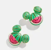 Disney x Baublebar Watermelon Mickey Mouse Earrings