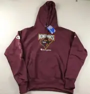 Champion Renegades Hoodie Mens Medium Burgundy Red Pullover Reverse Weave NWT