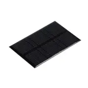 Mini Solar Panel Cell 5.5V 120mA 0.66W 84.5mm x 55.5mm for DIY Project Pack of 1