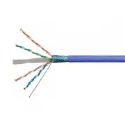 Monoprice 42346 MONOPRICE CAT6A 500FT PURPLE CMR UL BULK CABLE_ TAA_ SHIELDED (F