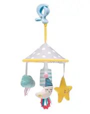 Taf Toys Mini Moon Pram Mobile/Soothing Chime Bells Toy w/ Teether Baby 0m+