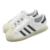 在飛比找森森購物網優惠-adidas 休閒鞋 Superstar 白 銀 黑 男鞋 