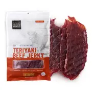 People's Choice Beef Jerky - Classic - Teriyaki - Big Slab - Whole Muscle Pre...