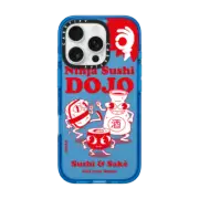 iPhone 16 Pro Impact Case Ninja Sushi Dojo