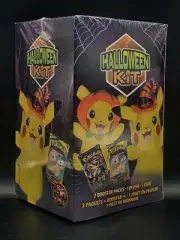 Pokemon Halloween Kit - 2 Booster Packs 1 Plush & 1 Coin Brand New Sealed
