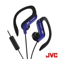 在飛比找Yahoo!奇摩拍賣優惠-JVC 運動型耳掛式耳機附通話麥克風 HA-EBR25