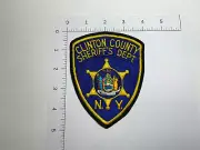 Clinton County New York Sheriffs Department Shoulder Patch - New and Authentic
