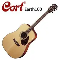 在飛比找PChome商店街優惠-CORT Earth100-NS嚴選雲杉面單板木吉他