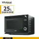 點數加碼【Whirlpool 惠而浦】25L 全能蒸氣烘烤爐 曜石黑 WSO2500B