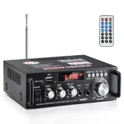 AV-298BT Stereo Audio Amplifier, Max 600W Amp 2 Channel Wireless Bluetooth 5....
