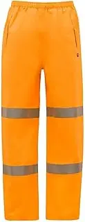 [KingGee] Men's Wet Weather Hi-Vis Waterproof Reflective Work Pants