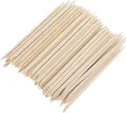 Baluue Practical Nail Kit Pcs Wooden Nail Sticks Cuticle Remover for Women's Manicure