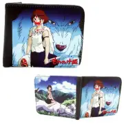 New San and Moro PRINCESS MONONOKE BiFold Wallet Mononoke-hime Credit Card
