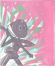 Northwest Steven Universe Silk Touch Throw Blanket, 50" x 60", Pearl Crystal Burst