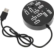BUTIFULSIC 10 USB to Multiple USB Drum Tension Rods USB Extension Cable Multiple Port USB Splitter Extra USB Ports for Laptops USB Adapter for Laptop USB Adaptor Hub Round Abs Suite