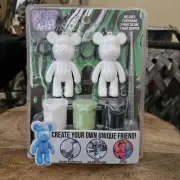 Drip Artz DYI Drip bear keychain kit. Fluid Art