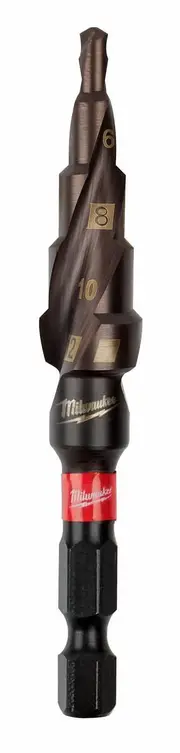 Milwaukee 48899262 - Shockwave Step Drill - 4-12mm 5 Hole