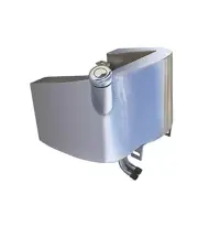 Oil Tank Chrome 4 Spigot Side Fill for Harley Softail 1984-1999