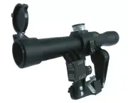 POSP 4x24T SVD Side Mount Optical Rifle Scope 400m Illuminated Rangefinder