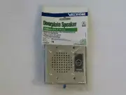 NEW VALCOM V-1072A-ST DOORPLATE SPEAKER TALKBACK FLUSH MOUNT