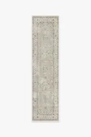 | Machine Washable Runner Rug 75' x 305' | Kamran Ivory Opal Rug | Ruggable