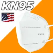 100 Face Mask Nose Strip Disposable Masks 5 Layers KN95 BFE 95% Respirator