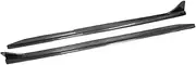 Car Side Skirts Apron Extensions Compatible for BMW 3 Series G20 G28 2020-2023 Sport Side Skirts Lip Splitters Trim Guards Carbon Fiber
