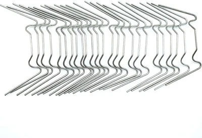 Mini Greenhouse Clips for Hanging - 100Pcs Stainless Steel 100 Pcs