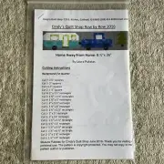 Cindy's Quilt Shop Row by Row 2015 Home Away From Home Uncut New Pattern