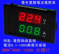 在飛比找Yahoo!奇摩拍賣優惠-雙顯DL85-2041-2042數顯交流電壓表 三相用 電流