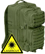 Brandit US Cooper Lasercut, backpack , color: Olive , size: 40 l