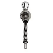 Loaded Spring Rod,Ball for Arcade Pinball Machine Parts,Game Machine Accessory for Football Game Pinballs Silver