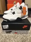 New Size 9.5 - Nike Air Jordan 4 Retro ‘White Cement’ 2025 Deadstock
