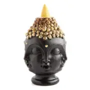 Four faced Buddha Backflow Incense Burner