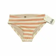 NWT Tea Collection Bikini Bottom Pink Striped Size 14