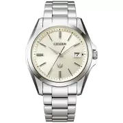 The CITIZEN AQ4060-50A Eco-Drive Solar Watch Silver Perpetual Calendar