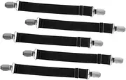 GRADENEVE Motorcycle Leg Cuff Clips 5pcs Boot Straps Ankle Straps for Biking Boot for Pants