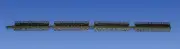 Faller Straight Track Beds (4) Building Kit I N Gauge 222540
