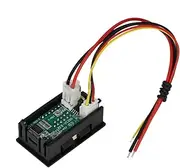 Walopola Digital DC Voltage Display | DC Current Meter 0-100V LED Digital Voltage Meter,Voltage Meter, Voltage Display for Professionals, Beginners
