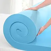 Queen Mattress Topper, Gel-Infused Memory Foam Mattress Topper, Memory Foam Topper, Soft Bed Topper Mattress Pads for Bed, Sofa, RV(3 Inch, Queen)