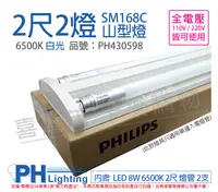 在飛比找松果購物優惠-【PHILIPS飛利浦】SM168C LED 16W 2呎 