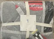 NEW Pottery Barn Kids Colton Full/Queen Quilt, Astronaut, Outer Space