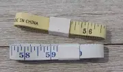 2 pc. Sewing Crafting Tapes Measure Ruler Cloth Tailor 60"-150cm